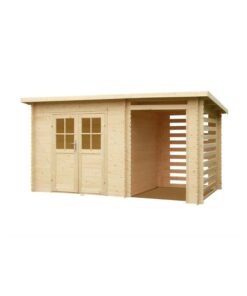 Abri de Jardin en Bois Neuf | 4,44 + 3 m²